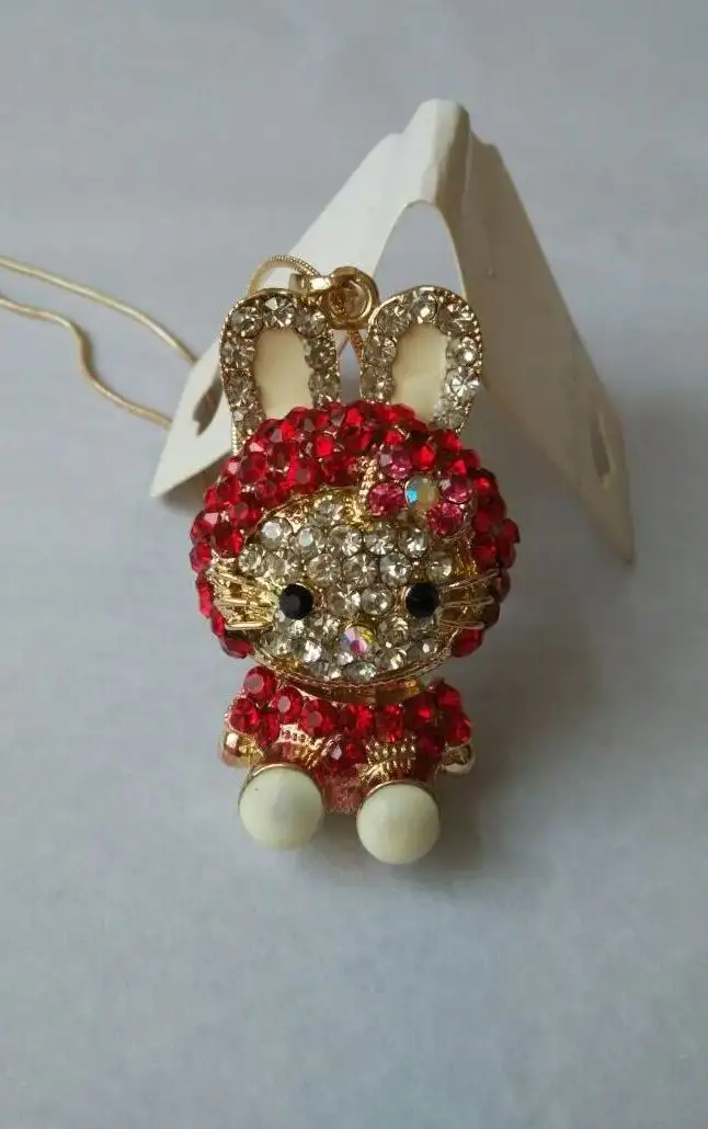 Модные украшения со стразами hello kitty|necklace perl|necklace kingkitty wrap |