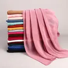 Шарф-Хиджаб Женский плиссированный, мягкий, 1 шт.