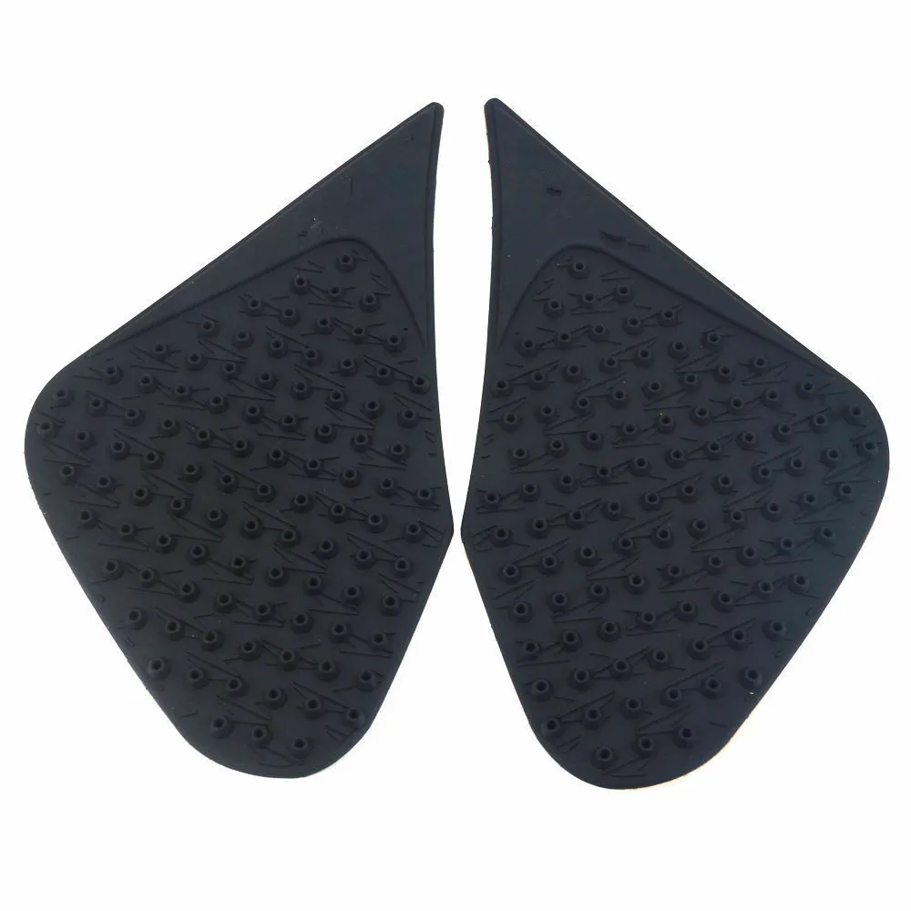 2x черный бак газа Pad Тяговая сторона топлива колено Ручка Наклейка для Yamaha YZF R3 2015