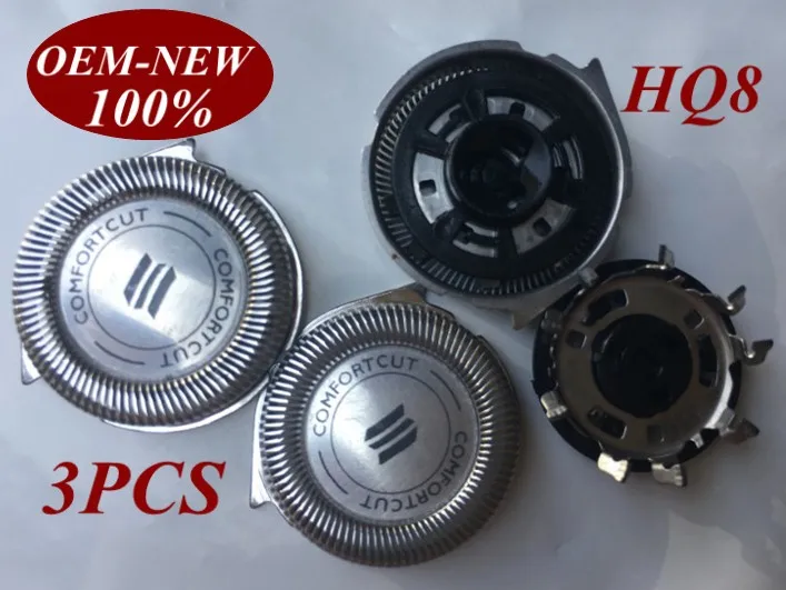 3Pcs HQ8 razor blade replacement Head for PHILIPS Electric Shaver PT730 PT735 PT860 PT870 AT750 AT751 AT890 AT891 HQ7120 HQ7100 | Красота и