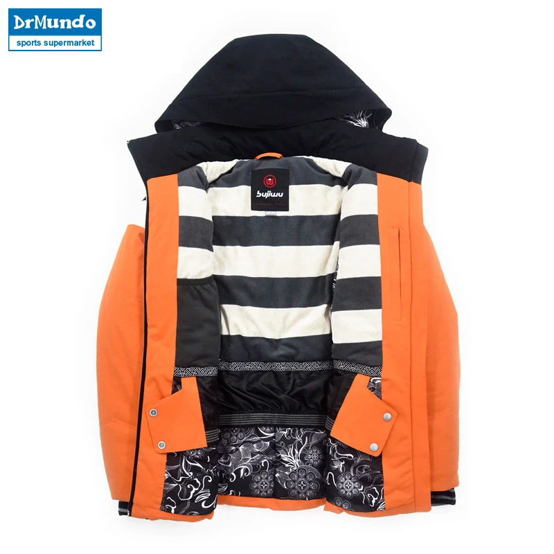 2018 новый бренд Зима Теплая Лыжная Куртка зимние пальто для женская обувь 2 цветов