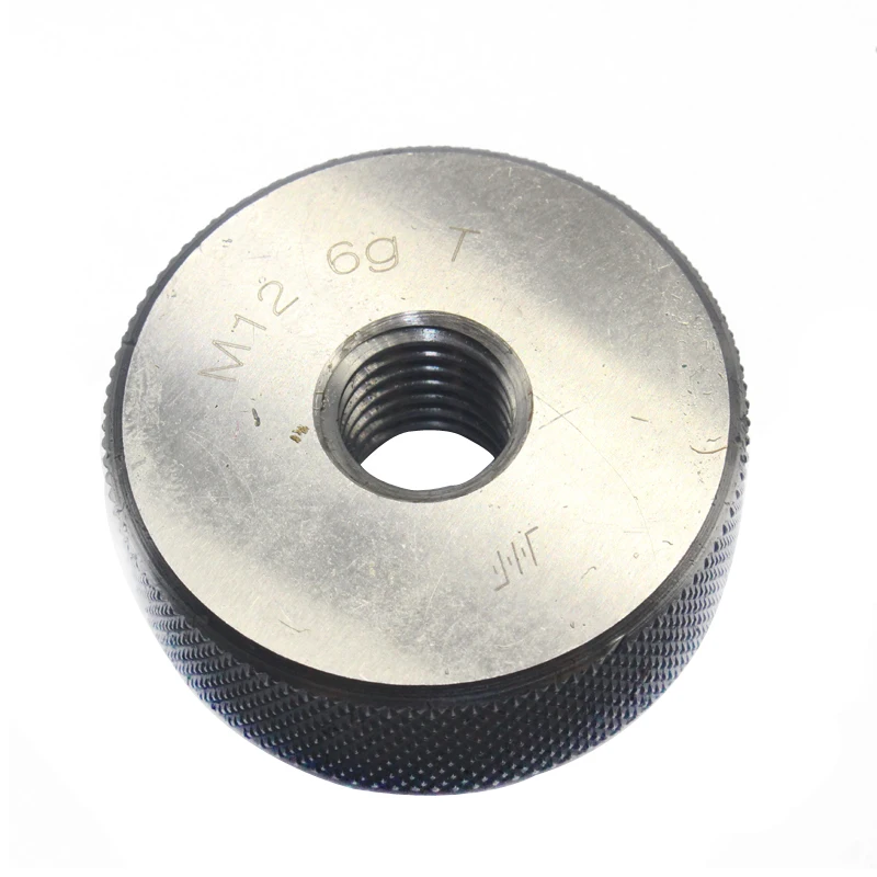 

1PC M12 6g T Metric threaded ring gauge measuring external for gage holes prior screw High precision screw thread ring gauge