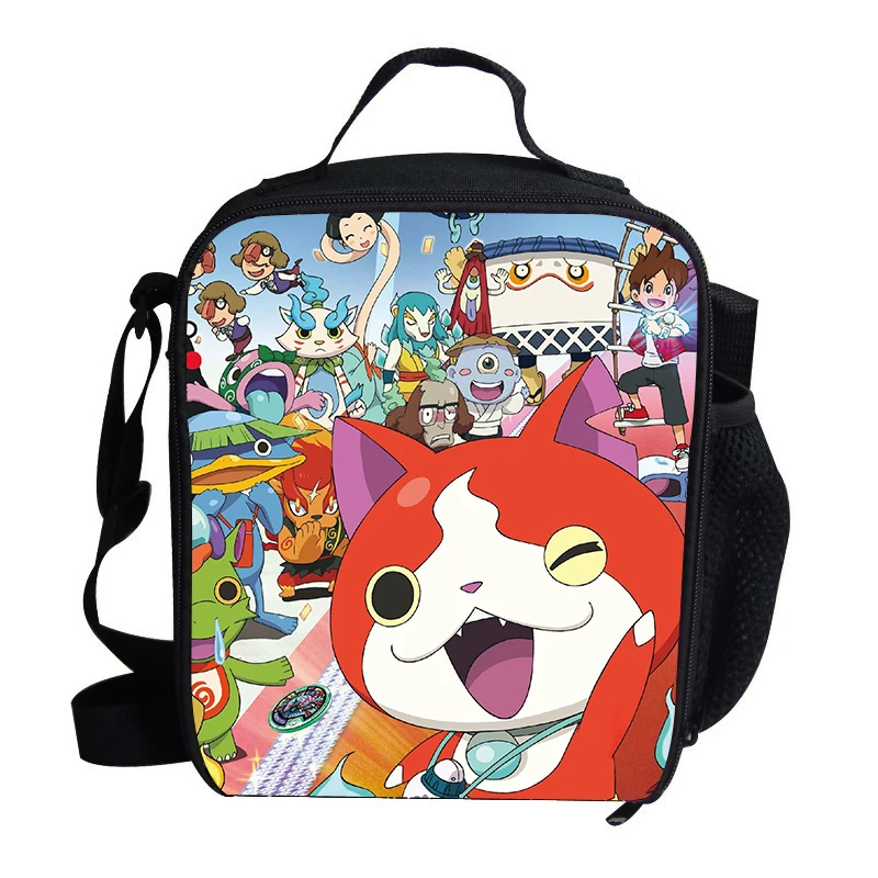 Сумка холодильник с мультипликационным принтом Yo Kai Watch сумка для обеда детей
