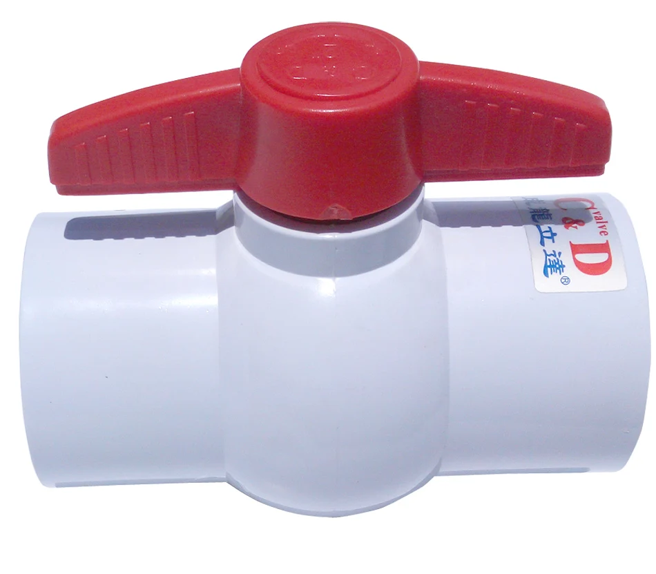 1-1/2 дюйма ПВХ шаровой клапан для спа горячая ванна полива пруд аквариум