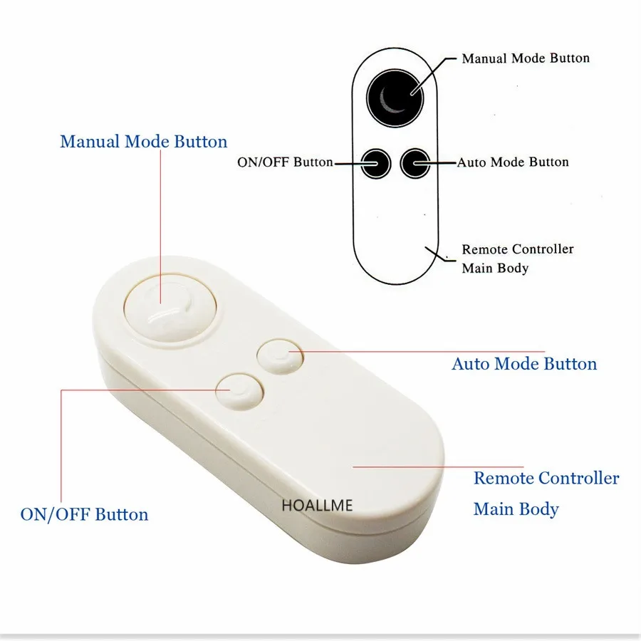 Светодиодный настенный ночник в виде Луны с дистанционным управлением