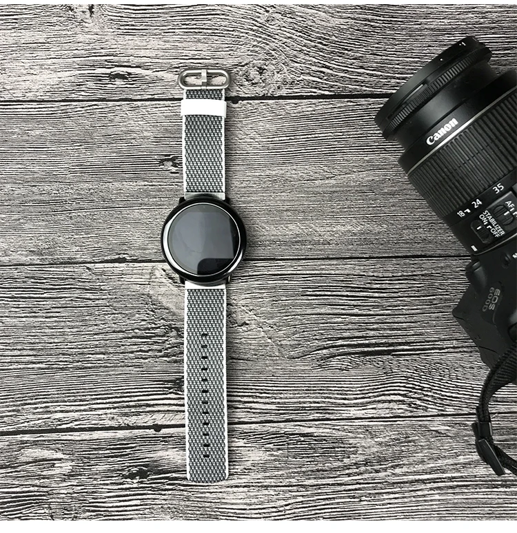 20 мм или 22 мм нейлоновый ремешок для часов samsung gear S3 S2 Classic Frontier gear sport huawei watch 2 huami watch Ремешки для наручных часов