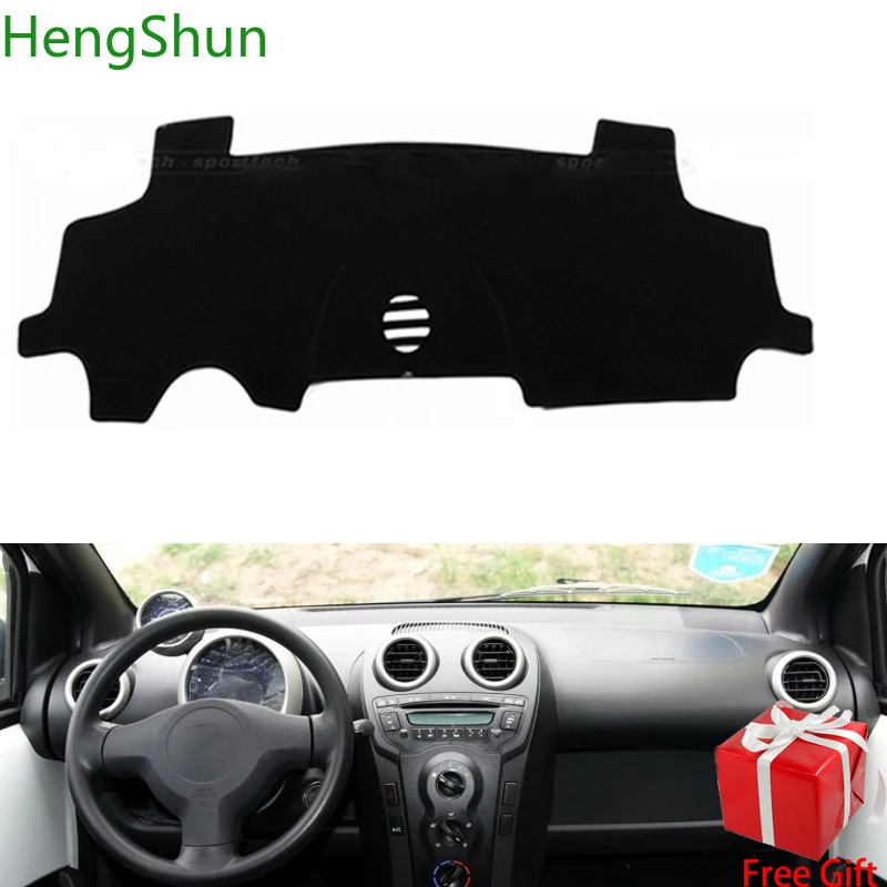 Для BYD F0 2008 2009 2010 2011 2012-2016 автомобильный Стайлинг Даш коврик наклейка на приборную