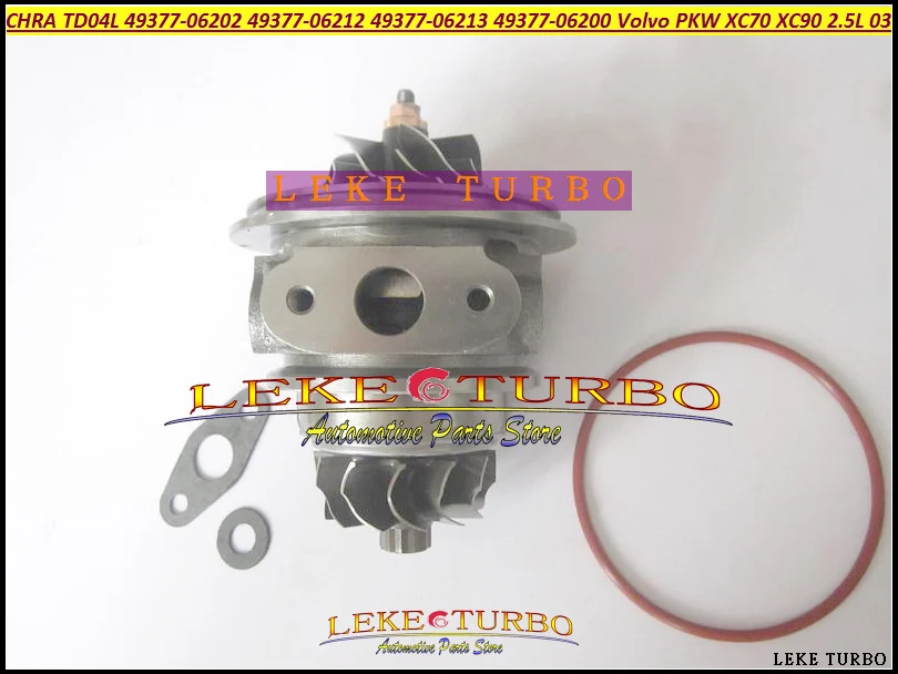 Турбо картридж CHRA TD04L 49377-06213 49377-06202 49377-06200 8692518 для VOLVO XC70 XC90 S60 S80 V70 03 B5254T2 2.5L
