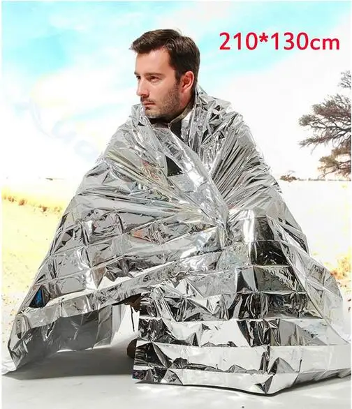 1pcs blanket Открытый 9в1 набор для выживания Портативный первой помощи туристическое снаряжение кемпинг инструменты аварийный походный набор спасательный свисток тактическая ручка - Цвет: 1pcs blanket