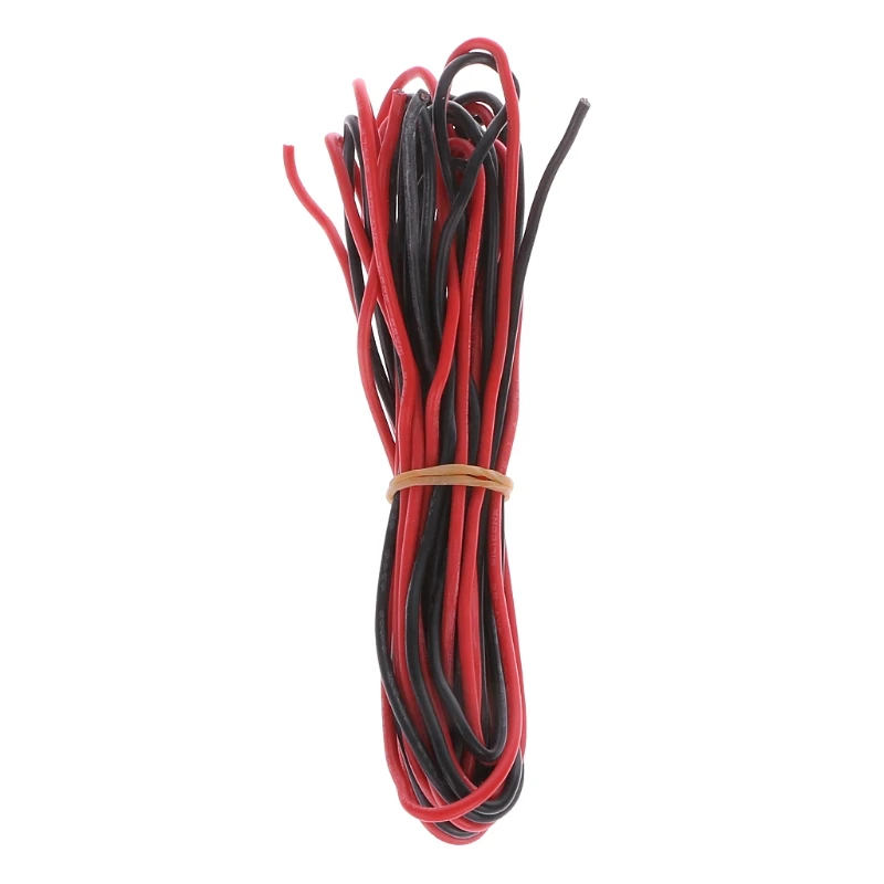 3 метра красный + черный мягкий кабель RC Lipo батарея ESC силиконовый провод 18AWG