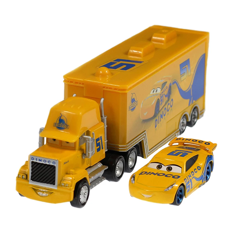Дисней Pixar тачки 3 Diecasts игрушечный транспорт мисс фриттер Молния Маккуин Джексон шторм Круз Рамирез металлическая модель автомобиля детская игрушка подарок
