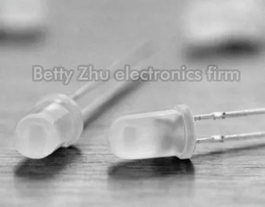 100 шт./лот светодиодные светоизлучающие диоды 5 мм круглая белая оболочка