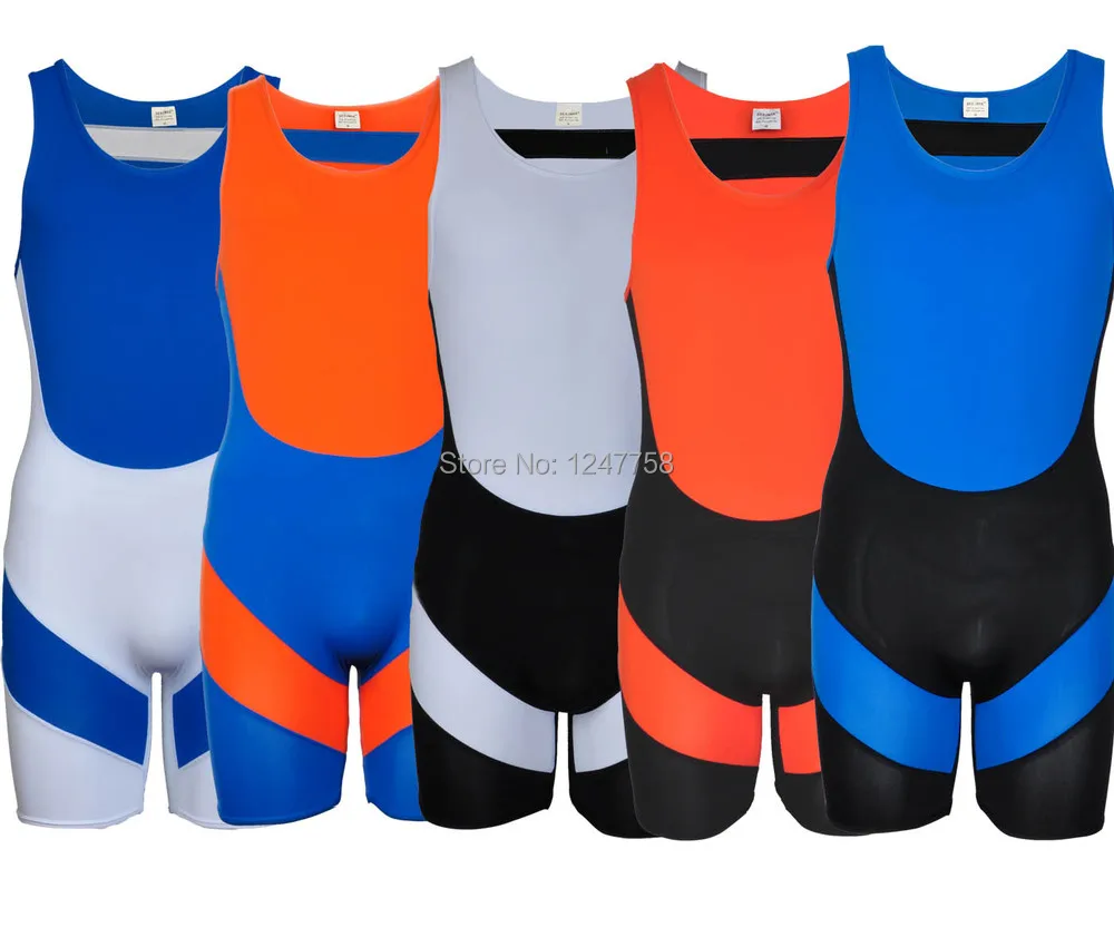 Купальник для фитнеса Hot Man's Leotard цельнокроеный жилет вольной борьбы|fitness