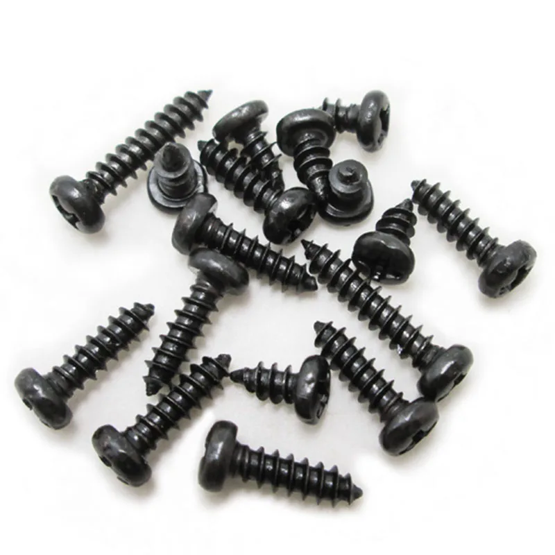 100 шт. M2 крестовые винты с круглой головкой стальные самонарезающие болты из