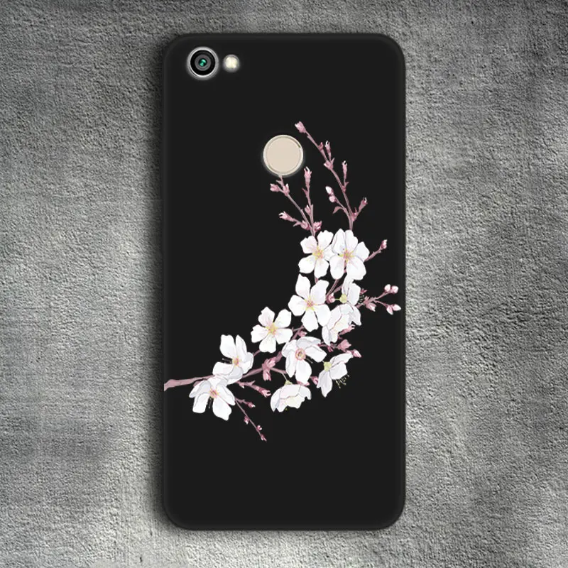 06 Матовый чехол для телефона Bloom для Xiaomi Redmi 4A 4X S2 полная защита для RedMi Note 4 7 4X 5A Prime 5 6 Pro цветной чехол s Fundas - Цвет: 06