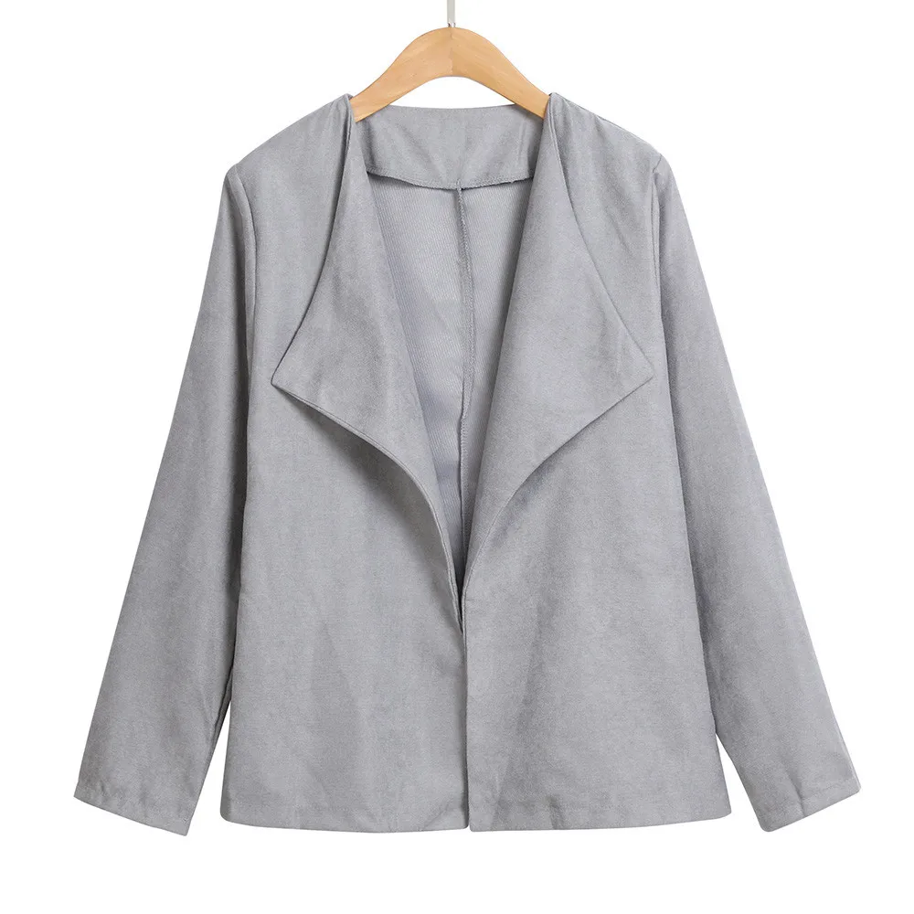 JAYCOSIN Женская Офисная куртка повседневный Тонкий костюм деловой Блейзер Женский