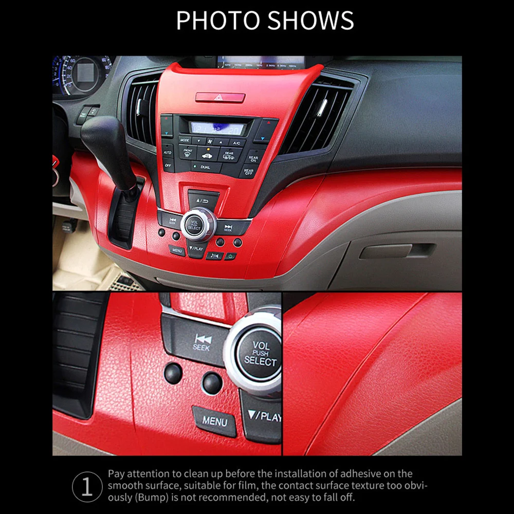 100*30 см внутренняя Центральная панель управления автомобилем зеркальная