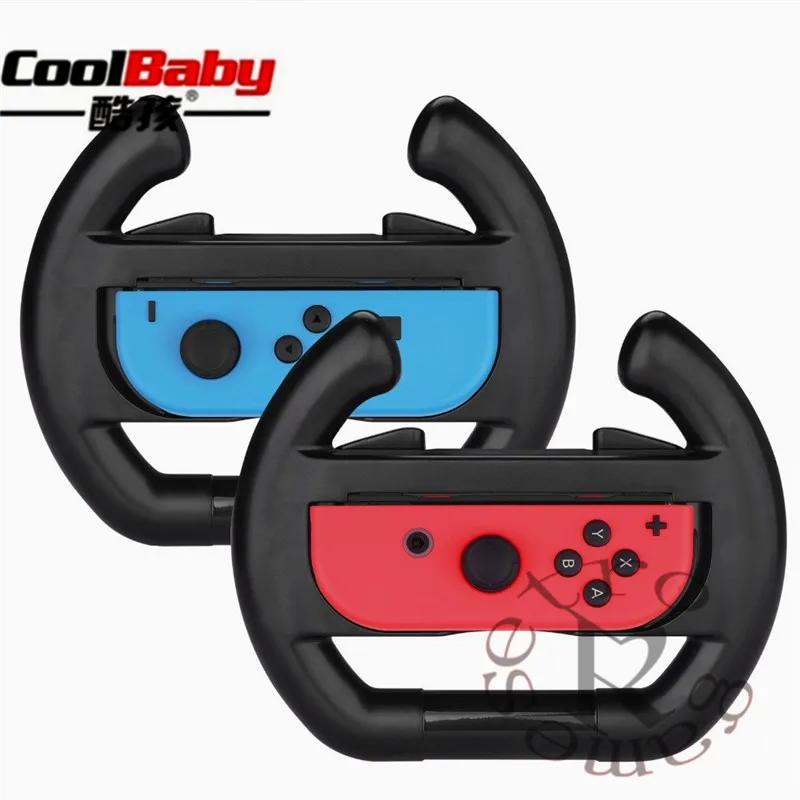 2 шт. Joy Con рулевого колеса для Nintendo Switch контроллер NS сцепление гоночный руль ручка