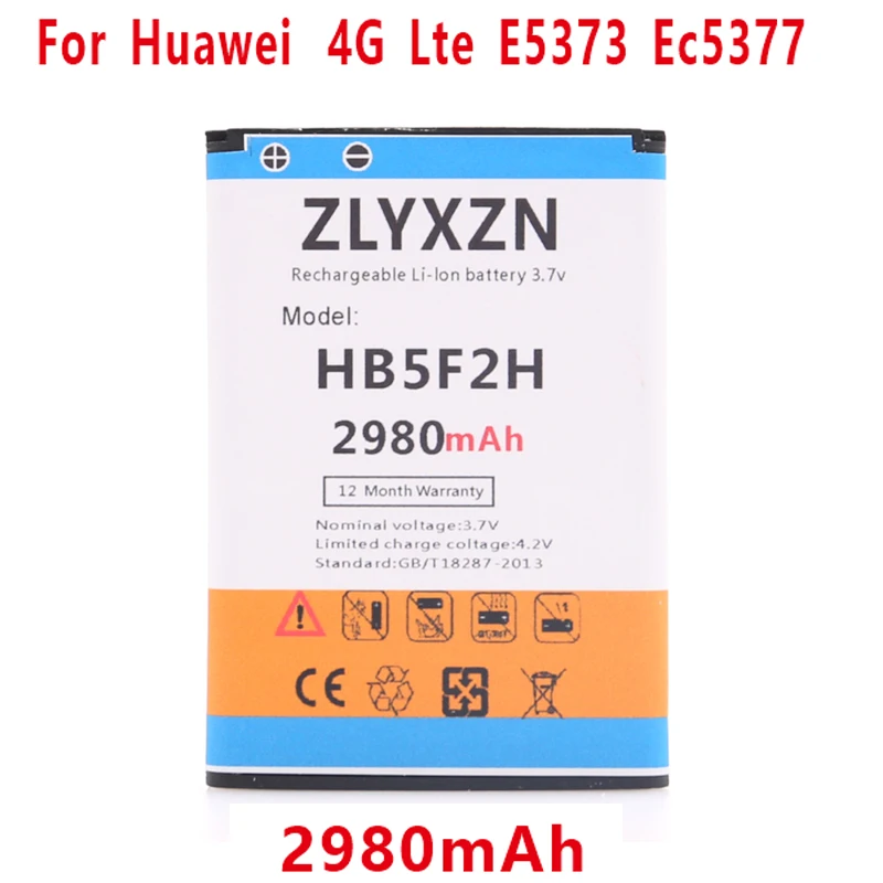 2980 мАч HB5F2H Батарея Применение для huawei 4 г Lte WI FI маршрутизатор E5375 EC5377 E5330 E5336 E5373