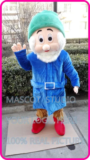 

mascot blue dwarf mascot costume custom fancy costume anime cosplay kits mascotte cartoon theme