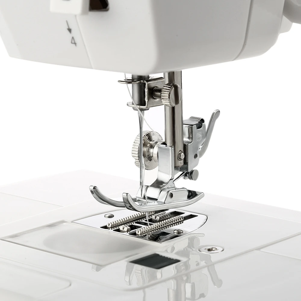 12 стежков регулируемая скорость бытовая швейная машина с USB разъемом