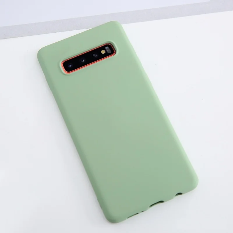 Soft Silicone Case For Samsung Galaxy S10 Plus E S10E S10Plus S9 S8 Note 8 9 Note9 Silicon Cover F14 |