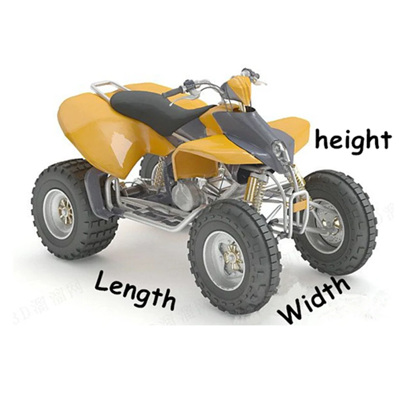 Чехол для квадроцикла черный водонепроницаемый пыленепроницаемый чехол