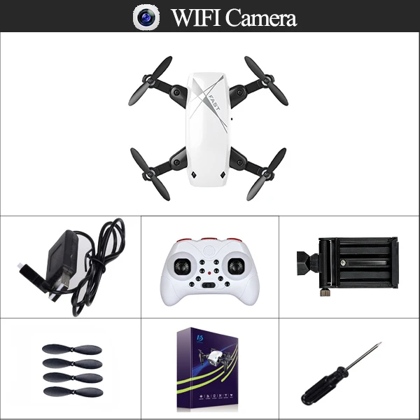 S9W-0.3MP-1B S9M HD камера Скорость Регулируемый 4CH 6-Axis Gyro 720P удержания высоты 4CH 6-Axis Gyro HD 720P складной Hover S9HW S9 - Цвет: S9W-0.3MP-1B