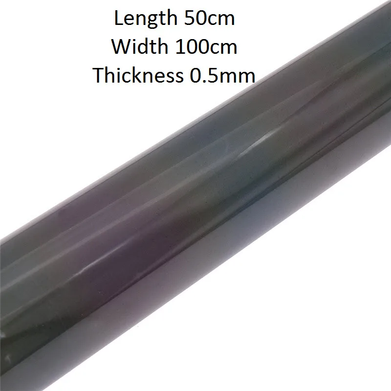 Цветной светоотражающий материал для обуви спортивной одежды 50x100 см|Ткань| |