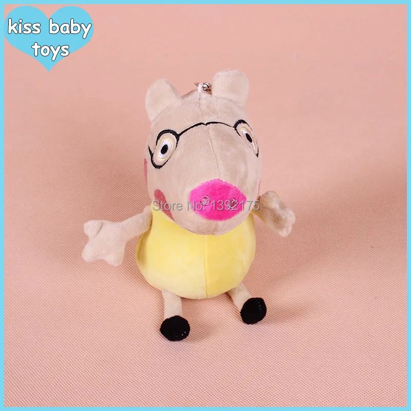 Free Shipping 2014 New Peppa Pig Friends 8Pcs/lot Stuffed Animal Plush Toys Baby Kids Birthday Gift For Kids|toy pail|toy crossbowgift wrap |