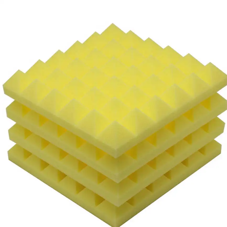 Высокое качество DIY акустическая поролоновая панель Звукопоглощающая губка для