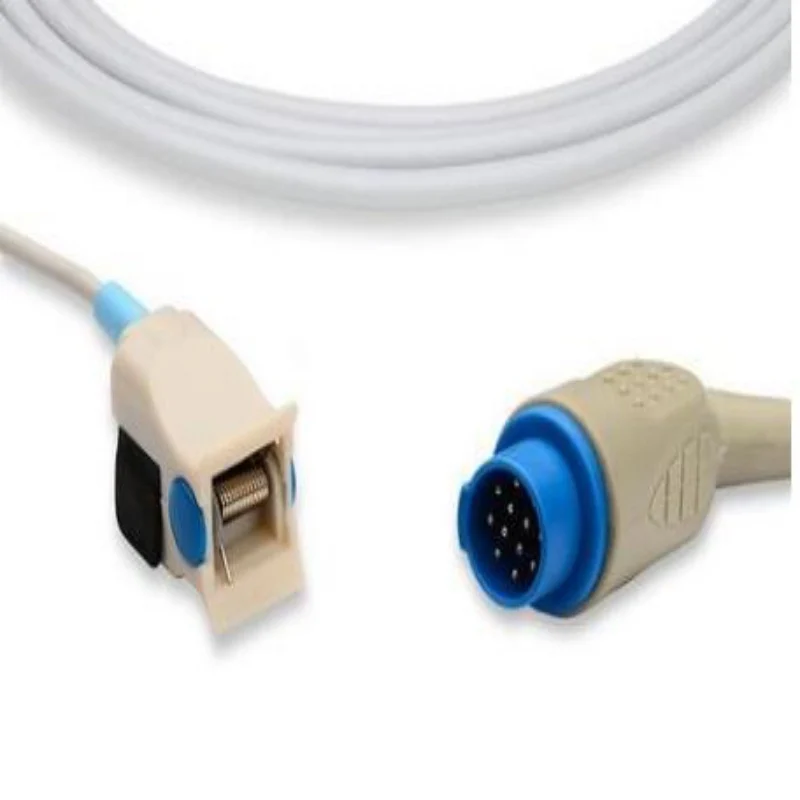 

Compatible for Biolight M7000,M9500 Round 12Pin Pediatric Fingerclip Spo2 Sensor Oximetry Sensor Blood Oxygen Probe 9ft