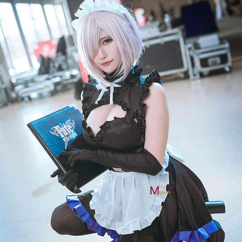 Аниме Fate Grand Order FGO Mash Kyrielight Косплей Костюм Мэтью сексуальные топы трубки