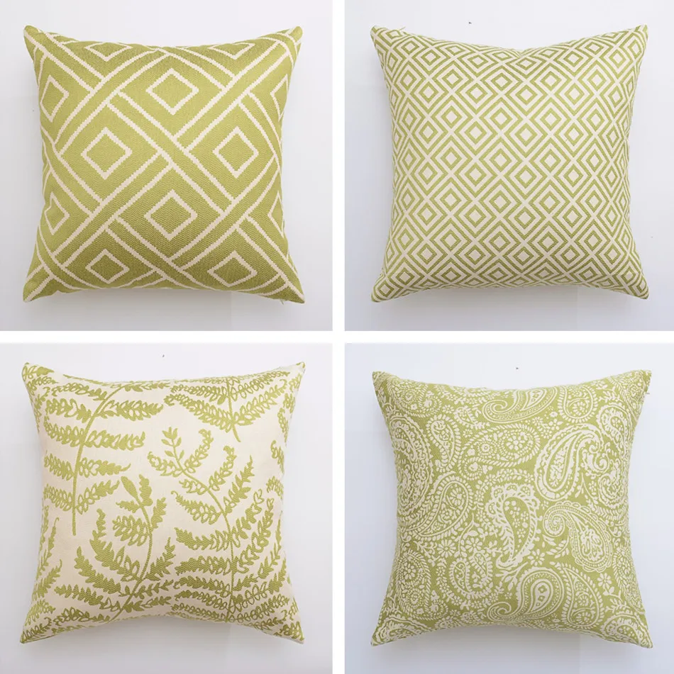 Роскошная Европейская хлопковая жаккардовая наволочка для подушки домашний