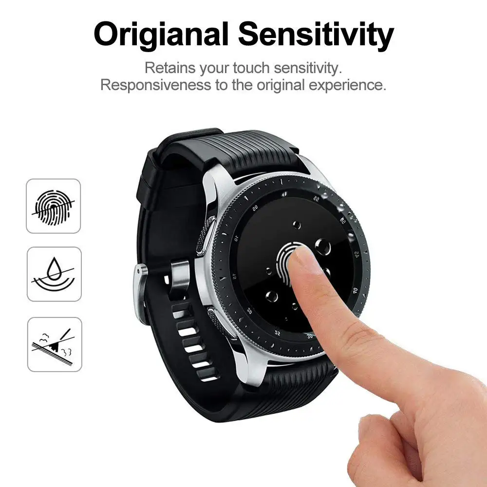 Закаленное стекло для samsung Galaxy Watch 42 мм Защита экрана для samsung Watch 42 мм 46 мм Защитная стеклянная пленка на стекло 42 мм