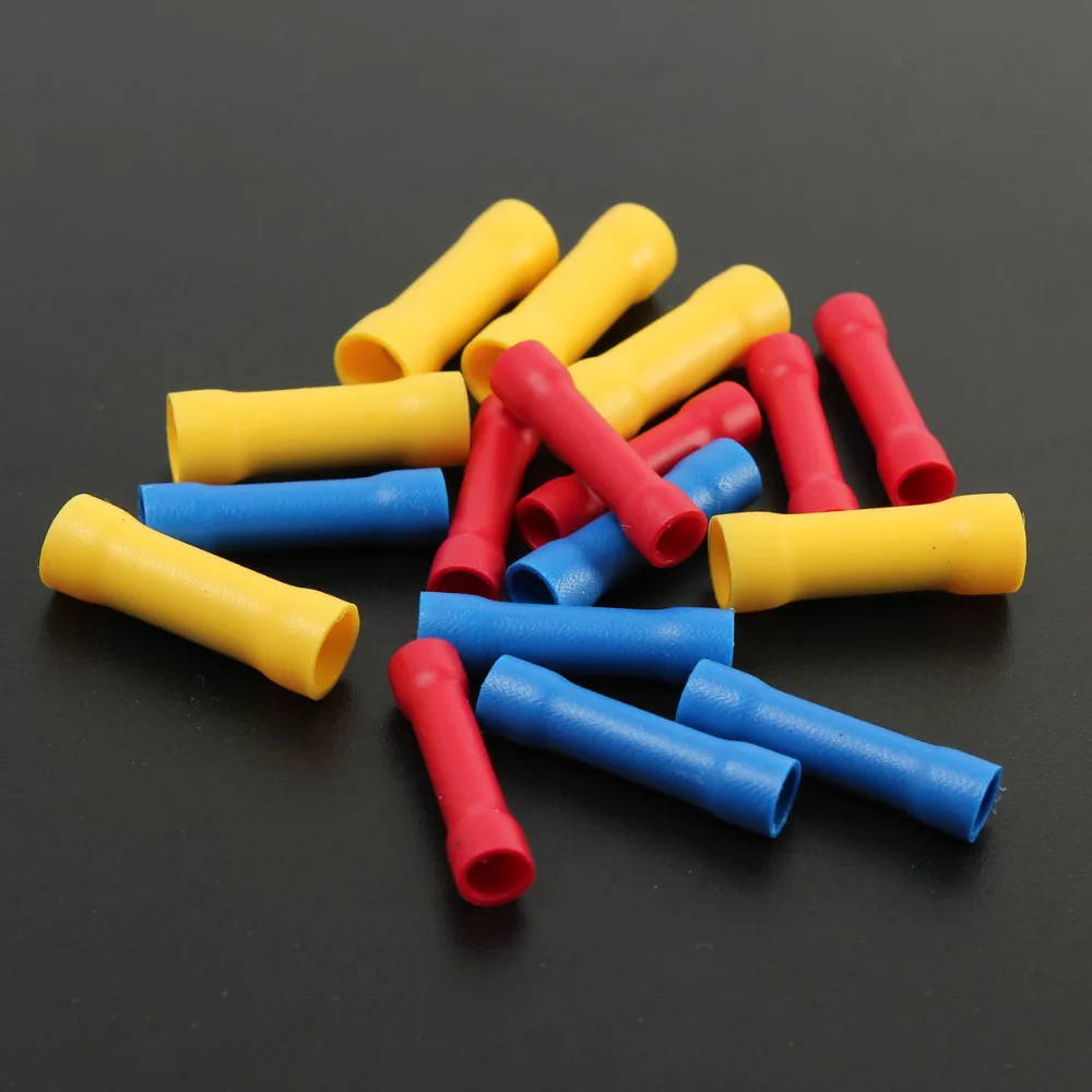 Абсолютно новый высокое качество 150 шт. 3 цвета разные изолированные но обжимные