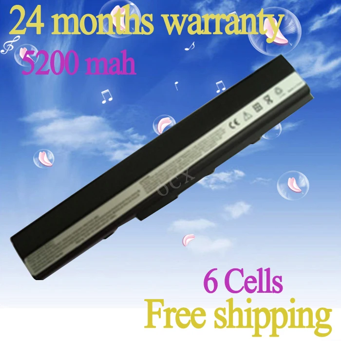 Jigu Батарея для ASUS a31-k42 a32-k42 A52F A52J A52JB A52JK a52jr K42 k42jb k42jk K42JR k42jv K52 k52j k52jb K52JC k52je |