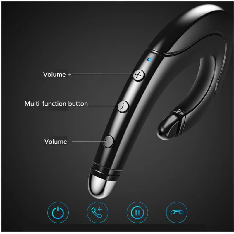 Подвесные наушники Bluetooth Беспроводные водонепроницаемые спортивные