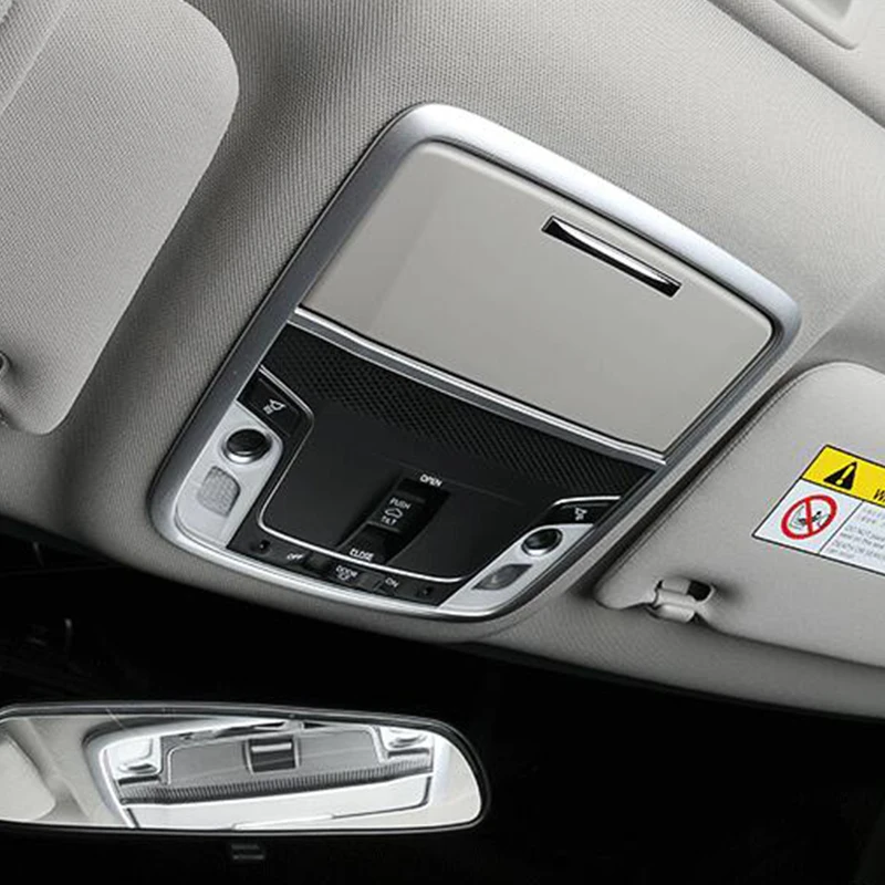 Матовый АБС пластик для Honda Accord 10 2018 2019 передняя панель чтения автомобиля абажур