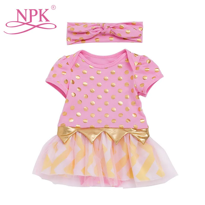NPK ручная работа аксессуары для детских кукол дизайн 20 23 дюймов Reborn Baby Doll розовое