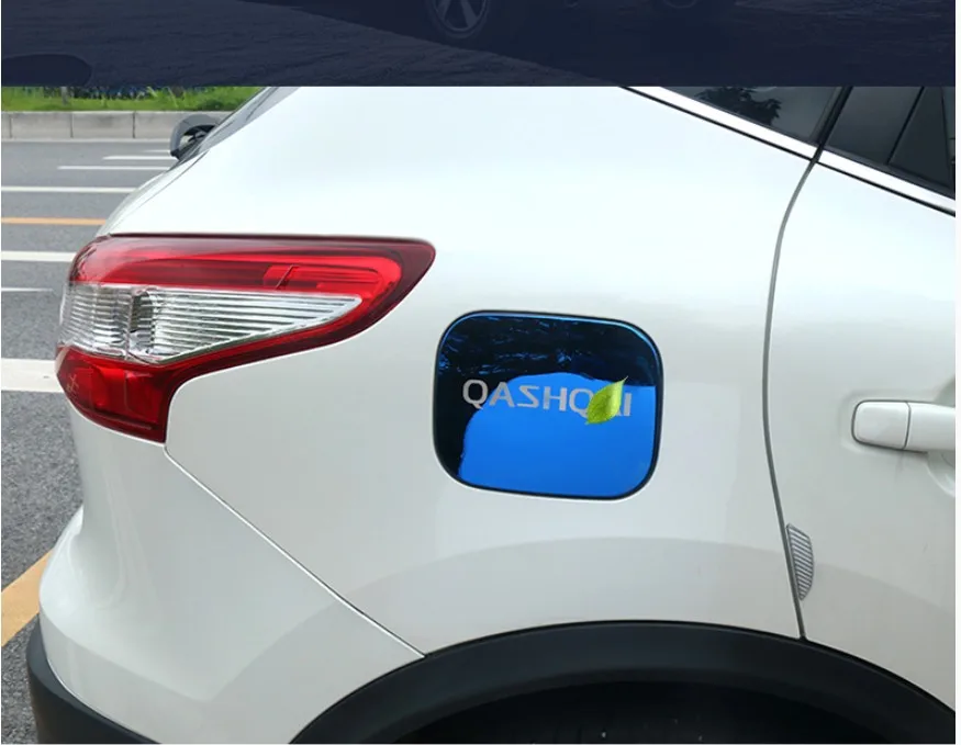Аксессуары для стайлинга автомобилей для NISSAN QASHQAI J11 нержавеющая сталь декоративная накладка топливного бака 1 шт