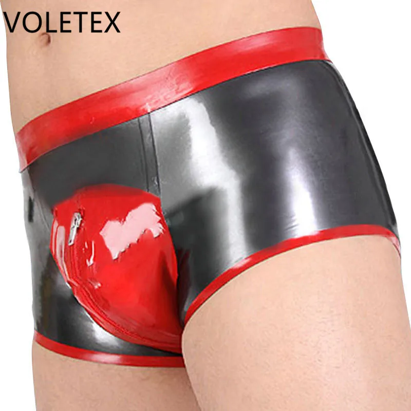 Латексные боксеры мужское резиновое нижнее белье женское из латекса|latex boxer men|boxer