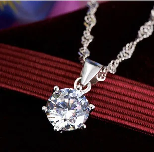 7.5M large rhinestone six jaw Pendant Necklace | Украшения и аксессуары