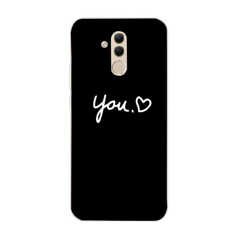 Мягкий чехол для смартфона Huawei Mate 20 Lite 6 3 дюймов прозрачный силиконовый