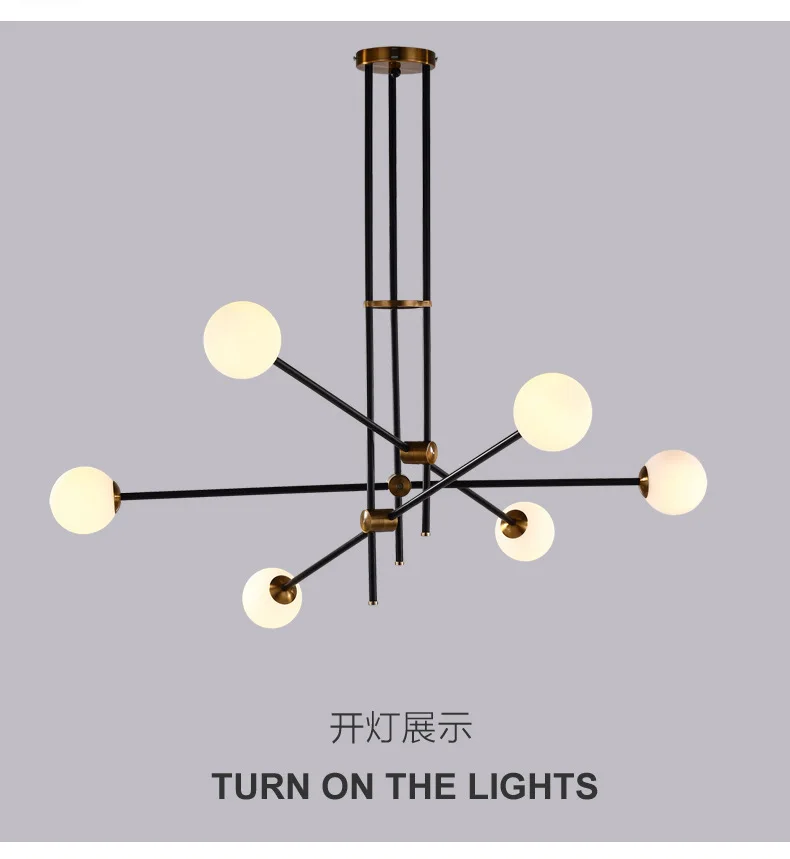 Постмодерн волшебные бобы подвесные лампы скандинавские современные короткие