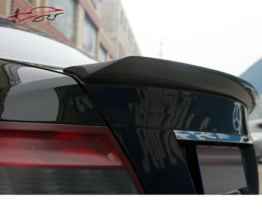 Спойлер из углеволокна для Mercedes Benz W204 C200 C250 C300 C350 C63 AMG 2 двери 2007-2013