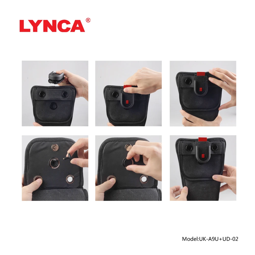 LYNCA камера шейный ремень Hoster держатель Вешалка кобура крепление Quick Release клип поясная для sony Fuji Leica беззеркальная камера