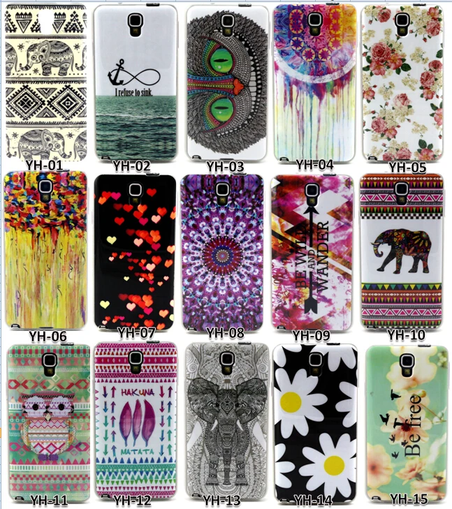 Cute Elephant Balloon Pattern Design TPU Soft Case For Samsung GALAXY Note 3 Lite neo N7505 N7506V N7508v n750 Back Cover Cases |