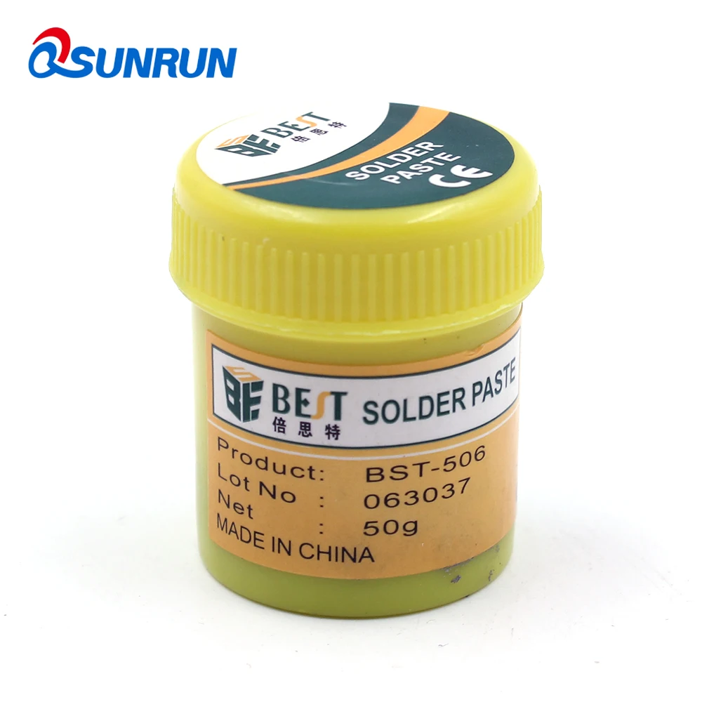 Qsunrun 1 шт. BST 506 для нанесения паяльной пасты на печатные платы 22 38 г SU63/PB37