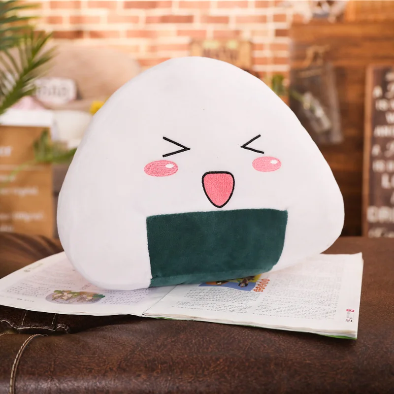 A 1 шт. 30/40/50 см Kawaii лосось подушка в виде суши плюша риса и овощей рулон Подушка игрушек креативные подарки для детей - Цвет: A